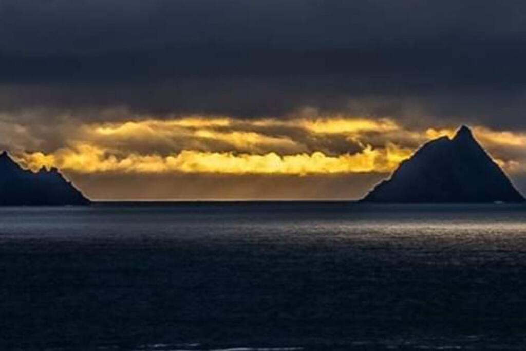 Skellig View Bluebell Rose & The Kerry Cliffs Portmagee Exterior foto