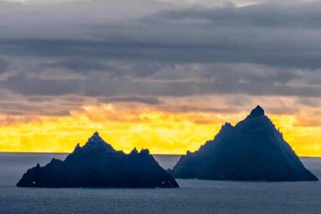 Skellig View Bluebell Rose & The Kerry Cliffs Portmagee Exterior foto